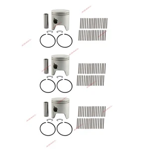 For YAMAHA 40/50 HP (Piston Kit STD 6H4-11631-01 + Bearing Pin 93602-20M02) X3 - Picture 1 of 10