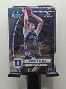 2024-25 Bowman Chrome U #16 COOPER FLAGG  1ST Bowman - Duke Blue Devils RC - Picture 1 of 6