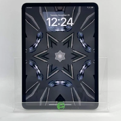 Unlocked Apple iPad Pro 11" 3rd Gen 128GB 18.6.2 Space Gray NHMT3LL/A - Image 1 of 4