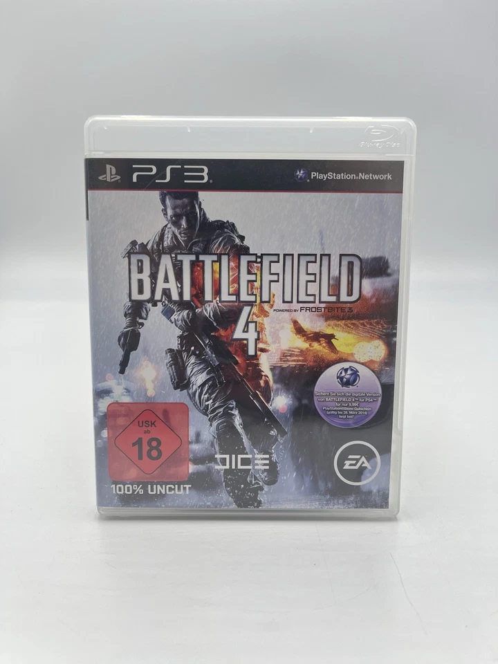 Sony Playstation 3 Spiel Battlefield 4 100% Uncut mit Anleitung Getestet EA Dice - Bild 1 von 4