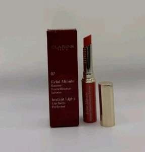 Clarins Instant Light Lip Balm Perfector 07 Hot Pink - New - Picture 1 of 3