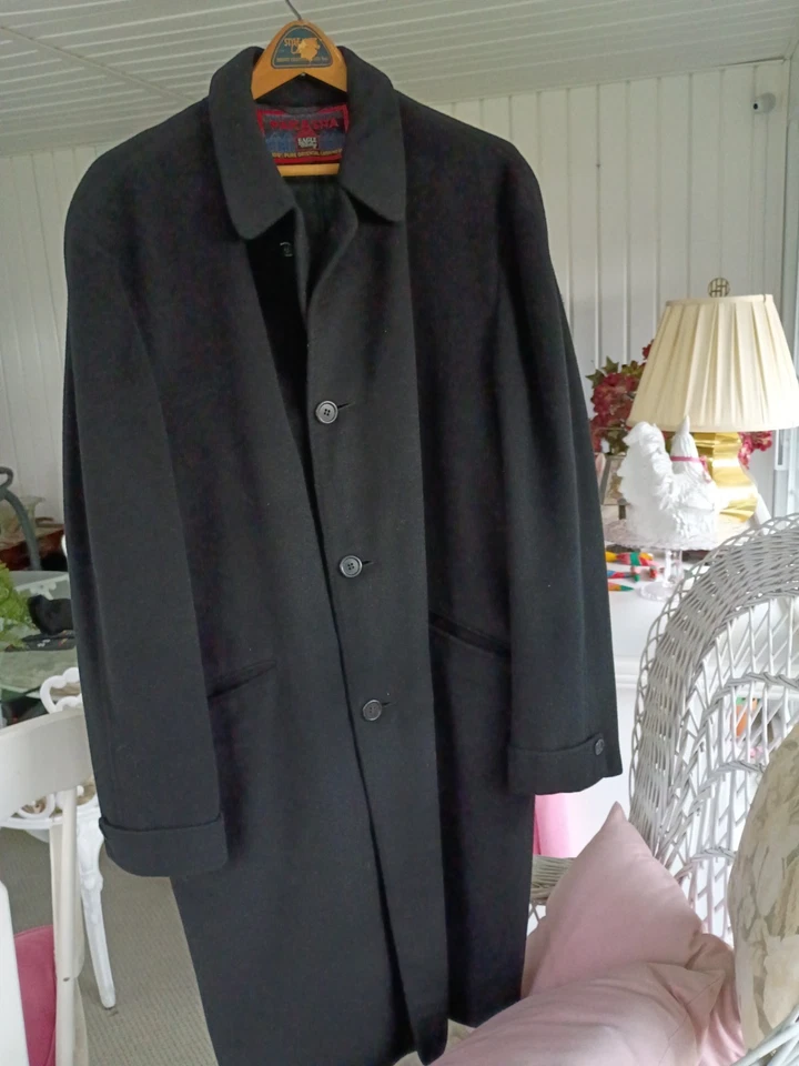 Abrigo vintage de cachemir Pakasha Eagle Foto 1 de 4