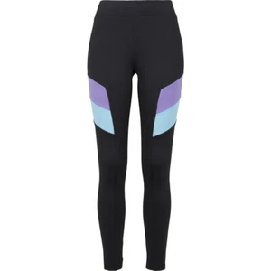 Urban Classics Ladies Color Block Leggings Sporthose eng geschnitten Stretch - Picture 1 of 16