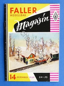 Modellismo - Rivista - Faller Modellbau Magazin 14 dezember 1959 - Imagen 1 de 1