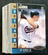CAL RIPKEN JR. Baseball Card Lot x 62 No Duplicates Baltimore Orioles HOF