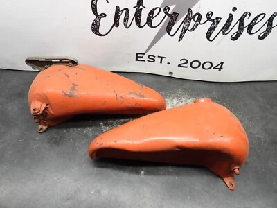 Tanques de gasolina izquierdo derecho Harley Knucklehead ELFL UL OEM #10 2621 Foto 1 de 4