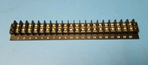 TERMINAL BLOCK, BARRIER, 38769-0035, MOLEX,76020-49, 14AWG, 2 Rows, 20 Positions - Picture 1 of 5
