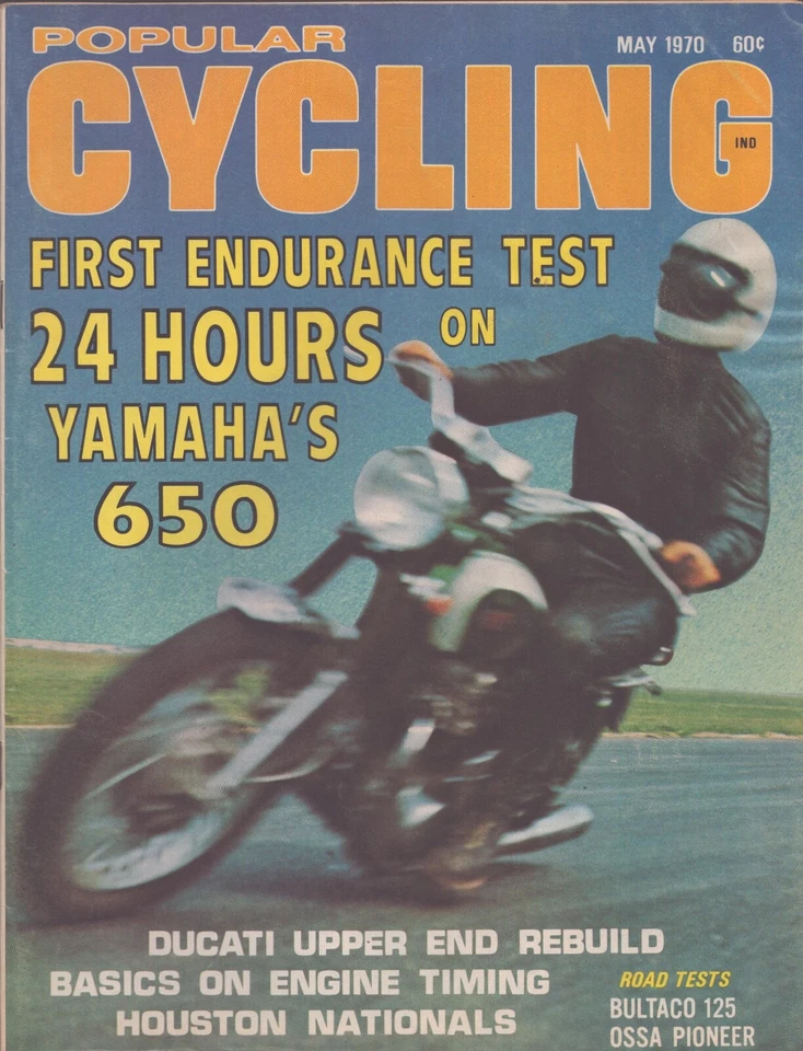 Popular Cycling - May 1970 - Yamaha’s 650 - Ducati Upper End Rebuild - Image 1 of 2