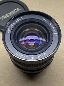 Yashica ML 24mm f/2.8 Lens C/Y. Excellent condition. - Picture 1 of 10