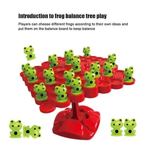 Balanced Tree Frog Frog Balance Counting Toys Frog Board XmasGiftc Balance S2W6 - Picture 1 of 11
