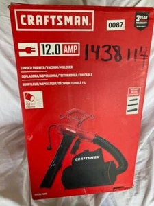 CRAFTSMAN CMEBL7000 450-CFM 260-MPH Zaino elettrico con cavo parti soffiatore foglie - Foto 1 di 4
