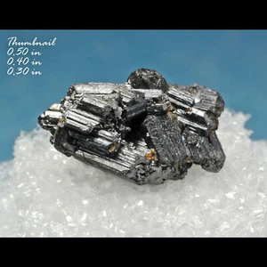 RUTILE MCTC ARKANSAS MINERALS CRYSTALS GEMS-THN - Picture 1 of 1