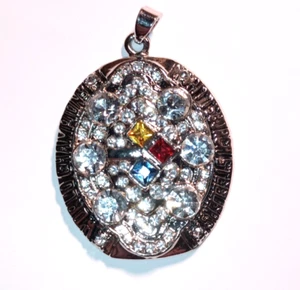 Bling Steelers World Champion Pendant - Picture 1 of 2