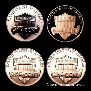 Lincoln Shield 2018 P+D+S+S, prueba de EE. UU. como nuevo juego de prueba y rollo de banco PD - Imagen 1 de 6