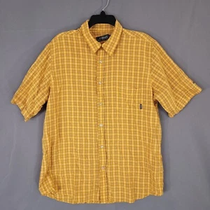 Camisa Billabong Para Hombre Abotonada Manga Corta Calce Regular Multicolor A Cuadros Talla L - Imagen 1 de 11
