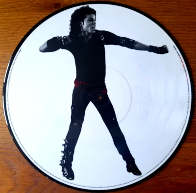 MINT! Michael Jackson Billie Jean / One More Chance 12" VINYL PICTURE DISC 2003 - Image 1 of 3