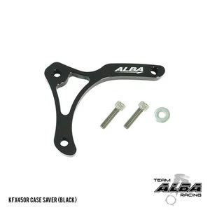 Kawasaki KFX  450R   Case Saver Billet Aluminum  Alba Racing    Black  188 T6 B - Picture 1 of 1