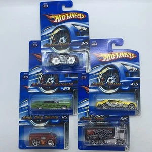 Hot Wheels Tag Rides 2006 - Complete Set of 5 - Picture 1 of 18
