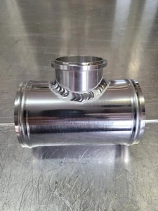 Universal 50mm V-band BOV Flange 3" inch aluminum Tube Pipe Blow off Valve Turbo - Picture 1 of 7