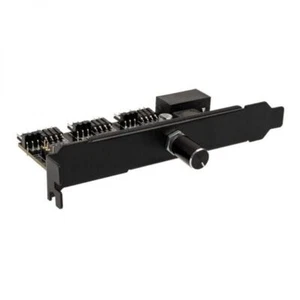 Lamptron CFP30 Fan and RGB LED Controller for PCI Slot - Black - Picture 1 of 3