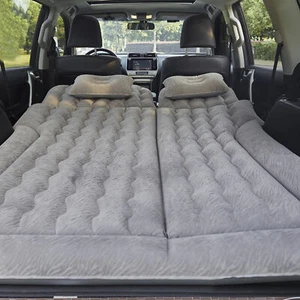 2 in 1 Aufblasbare Matratze Bett Reisematratze Luftmatratze PVC für Auto SUV DE - Bild 1 von 12