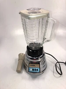 Vintage Osterizer Modell 471 Serie A 5 Tassen Glaskrug Bienenstock Edelstahl - Bild 1 von 12