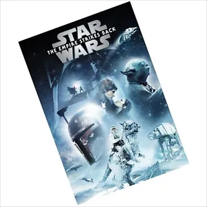 Metal The Empire Strikes Back Movie Poster Aluminium Sign Door Wall Art D2 SM - Picture 1 of 6
