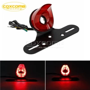 Motorcycle LED Brake Stop Tail Light Lamp for Harley Chopper Bobber Cafe Racer - Bild 1 von 7