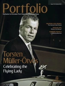 Emirates Portfolio First Class Inflight Magazine  October 2011 = - Picture 1 of 1