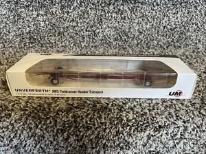SpecCast 1:64 UNVERFERTH AWS Fieldrunner Header Transport Cart Trailer RED NEW!! - Picture 1 of 2