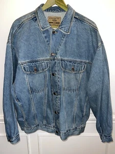 VINTAGE DENIM JORDACHE AUTHENTIC JEAN JACKET SIZE XX MENS - Picture 1 of 9