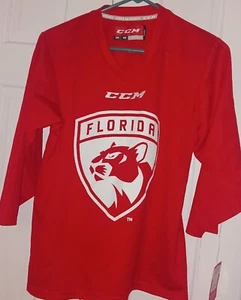 Florida Panthers CCM Hockey Jersey Youth Sz S/M Nwt New - Picture 1 of 5