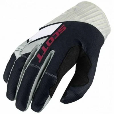 Scott 450 Podium Motocross Gloves Black White Small Off Road Enduro - Image 1 of 2
