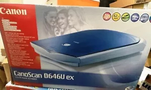 Canon Canoscan D646U eX FlatBed Scanner W/Original Box and software - Picture 1 of 1