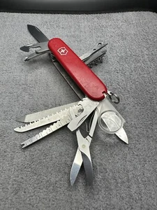 VICTORINOX Champion Plus Swiss Army Knife 91mm Multi Tool RED ... - Picture 1 of 19