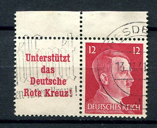 Reich Alemán Segunda Guerra Mundial: Hitler Cruz Roja Se-Inquilino de 1941 - usado Foto 1 de 1