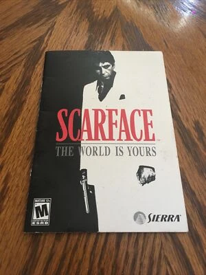 Scarface The World Is Yours - PC - Video Game- Manual Only- NO Game - Image 1 of 4