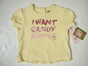 Juicy Couture Graffiti Spay Paint Shirt Brandneu Vintage Gr. 24 Monate - Bild 1 von 9