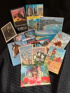 Vintage Post Cards from Hawaii and Miscellaneous - Lot of 13! - Picture 1 of 3