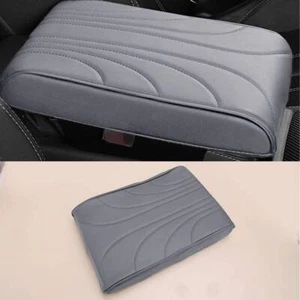 PU Leather Car Center Console Armrest Box Pad Cushion Cover Mat Universal top - Picture 1 of 6
