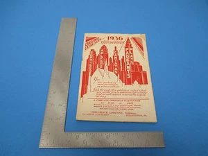 Vintage 1936 Catálogo de Navidad A Complete Christmas Celebration Villancicos S2343 - Imagen 1 de 2