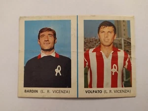 FIGURINA CALCIATORI EDIS 1968/1969 L.R. VICENZA BARDIN-VOLPATO BUONA CARTONATA - Imagen 1 de 2