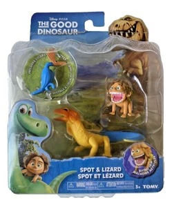 Figuras de The Good Dinosaur Spot & Lizard + Coleccionables Disney Pixar Tomy Nuevas - Imagen 1 de 11