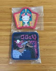 Offizielle Bandai einteilige Gummi Untersetzer/Tablett Menge 2 (Hiyori Kozuki und Kaido) - Bild 1 von 1