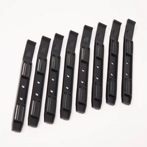 4 Pairs Hard Drive Rails Chassis Cage Accessories Drive Bay Slider Plastic Black - Picture 1 of 5