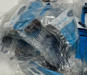 Set of 4 NOS 1981-1993 FORD INTERIOR COAT HOOK ASSEMBLY 6129024 NEW OEM Grey - Picture 1 of 10