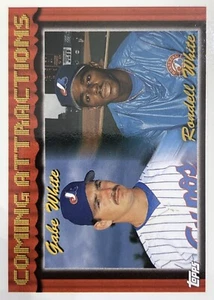 1994 Topps Rondell White Gabe White Rookie Card Montreal Expos #784 - Picture 1 of 2
