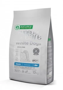 Nature's protection Superior - WHITE COAT- Adult Small e Mini con ARINGA 1,5 kg - Foto 1 di 5