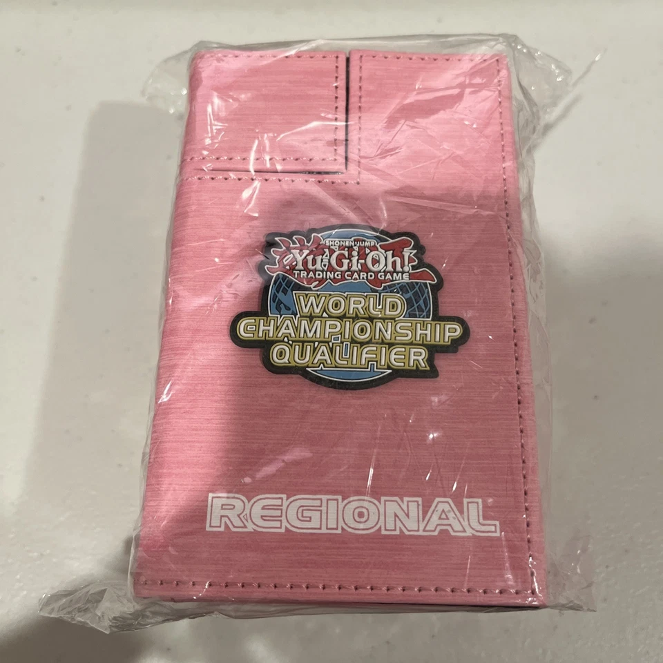 Yugioh WCQ Regional Pink Tower Deck Box NEW Official Konami World Championship - Image 1 of 4