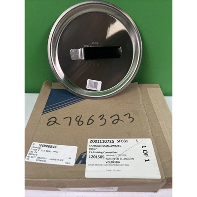 Vollrath 69328 8" Domed Cover w Torogard handle. Fit 69280 & 77744 - Image 1 of 4